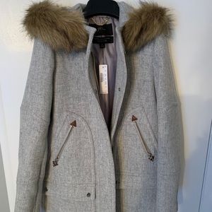 *NEW* J. Crew Chateau Parka Heather Dusk Gray